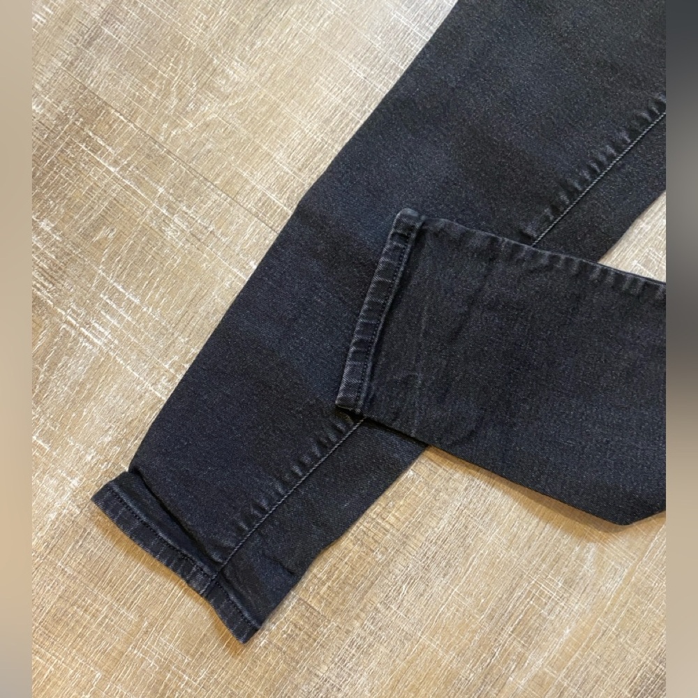 EVERLANE | Authentic Stretch Mid Rise Ankle Skinny Jeans Washed Black Women’s 31 - Picture 4 of 11